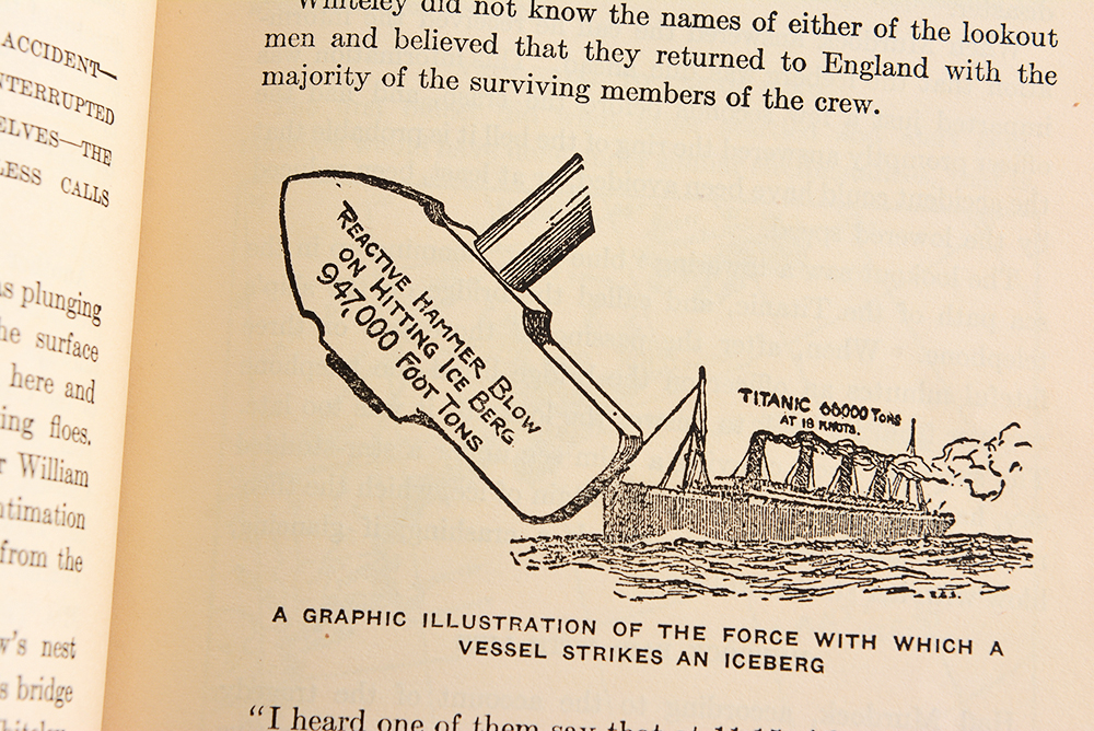 1912 'The Tragic Story of the Titanic' Hardcover Book