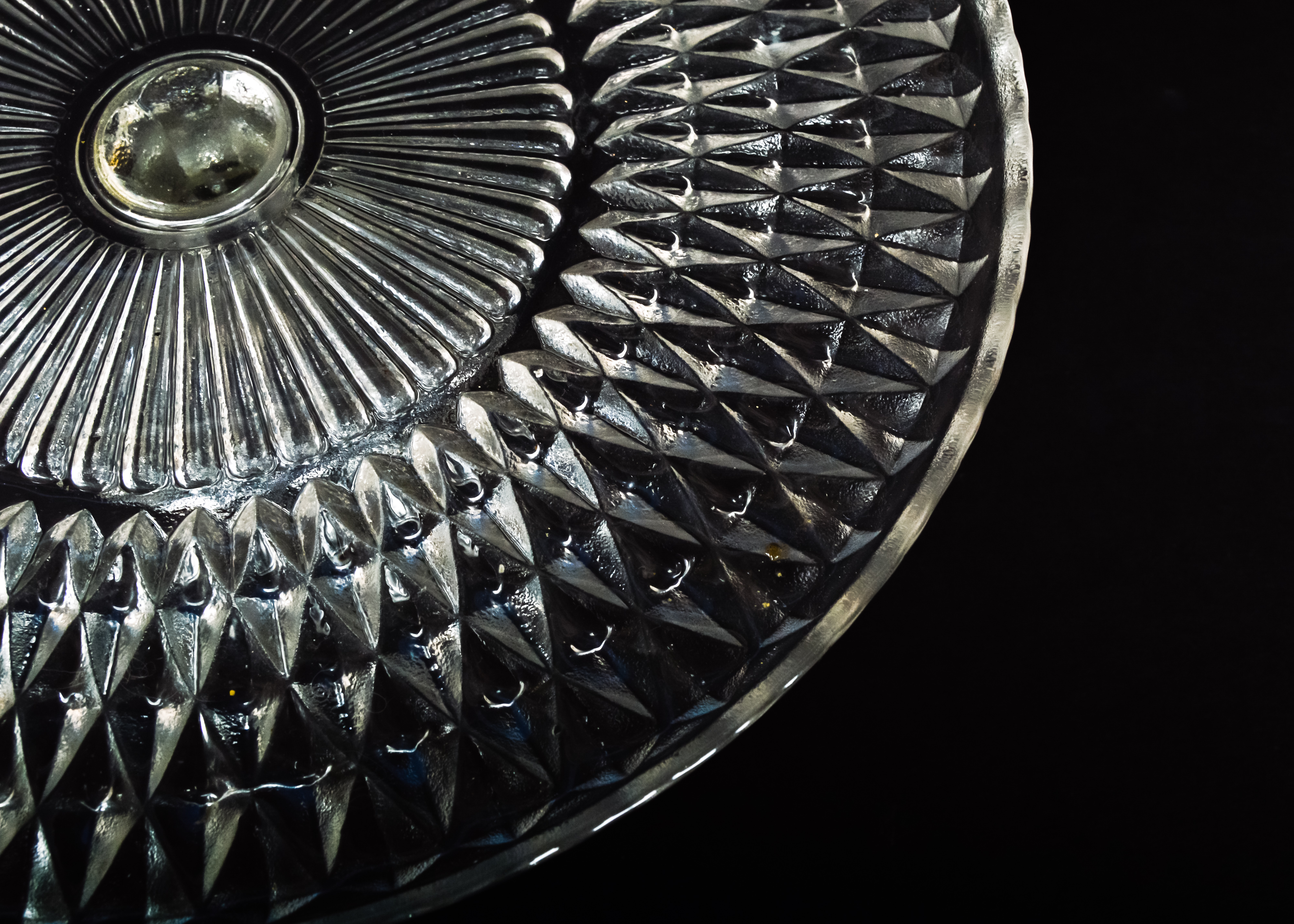 Cut Glass Table Accessories