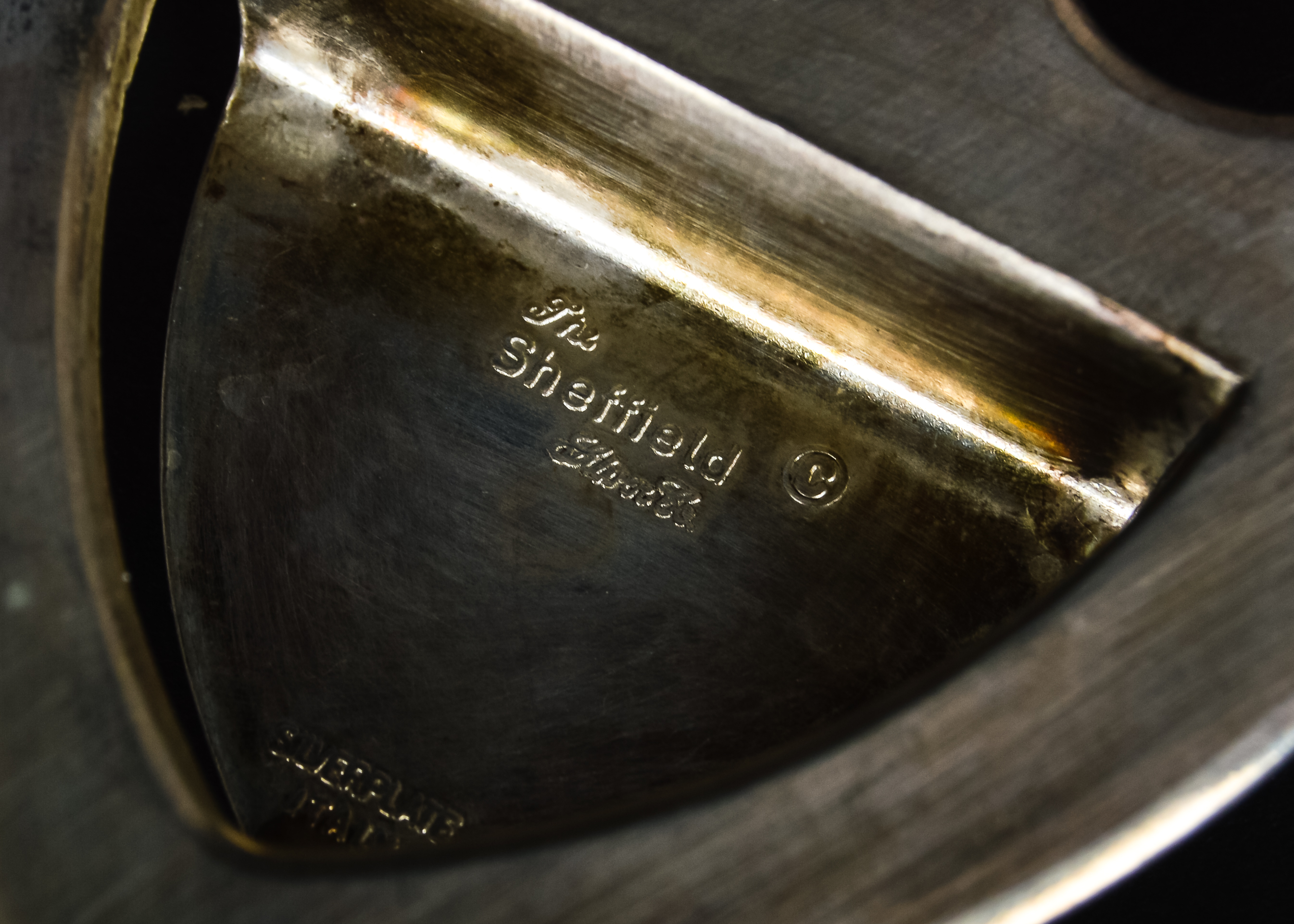 Trio of Silver-Plated Sheffield Pieces