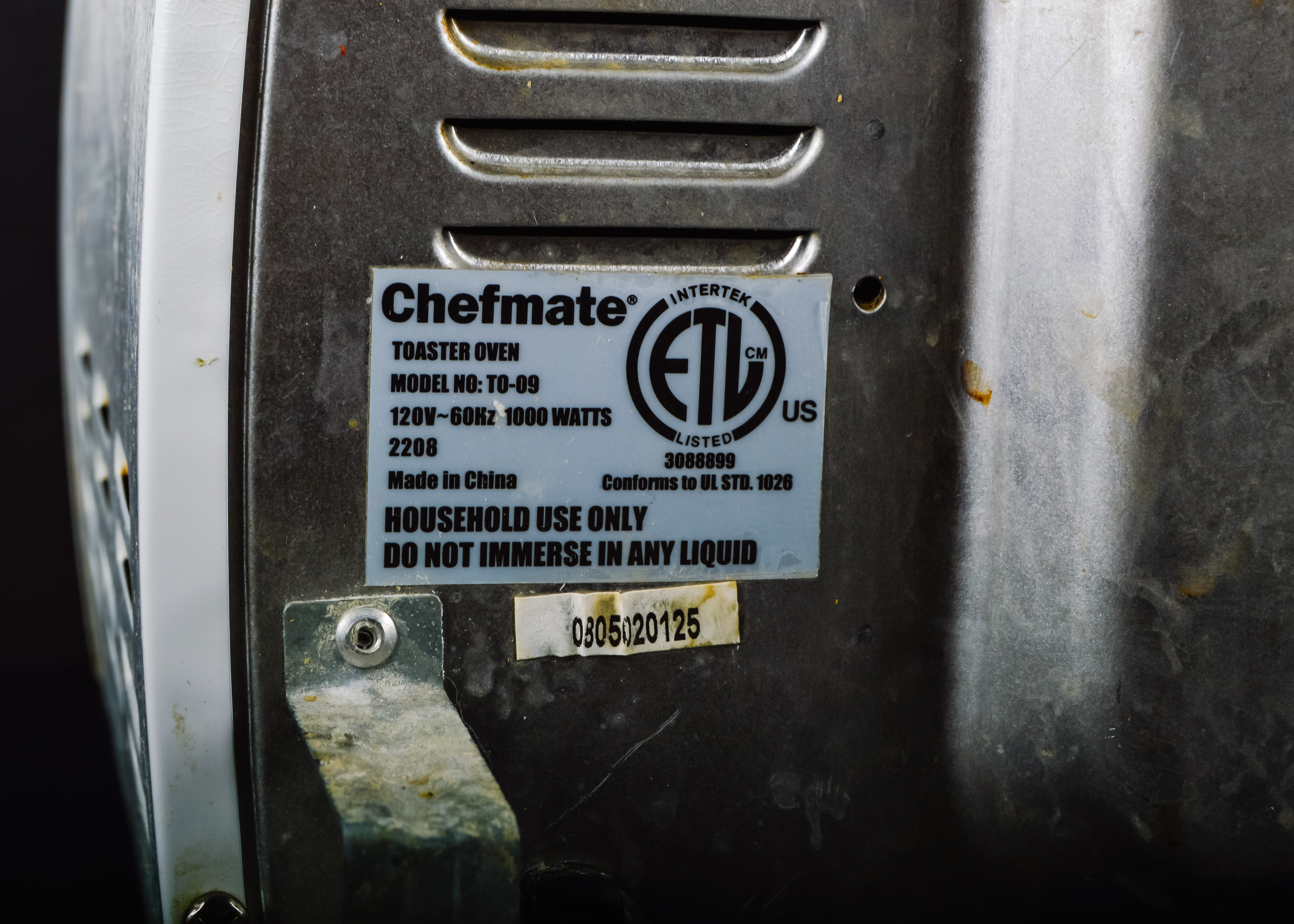 Chefmate Toaster Oven and Paper Towel Holder