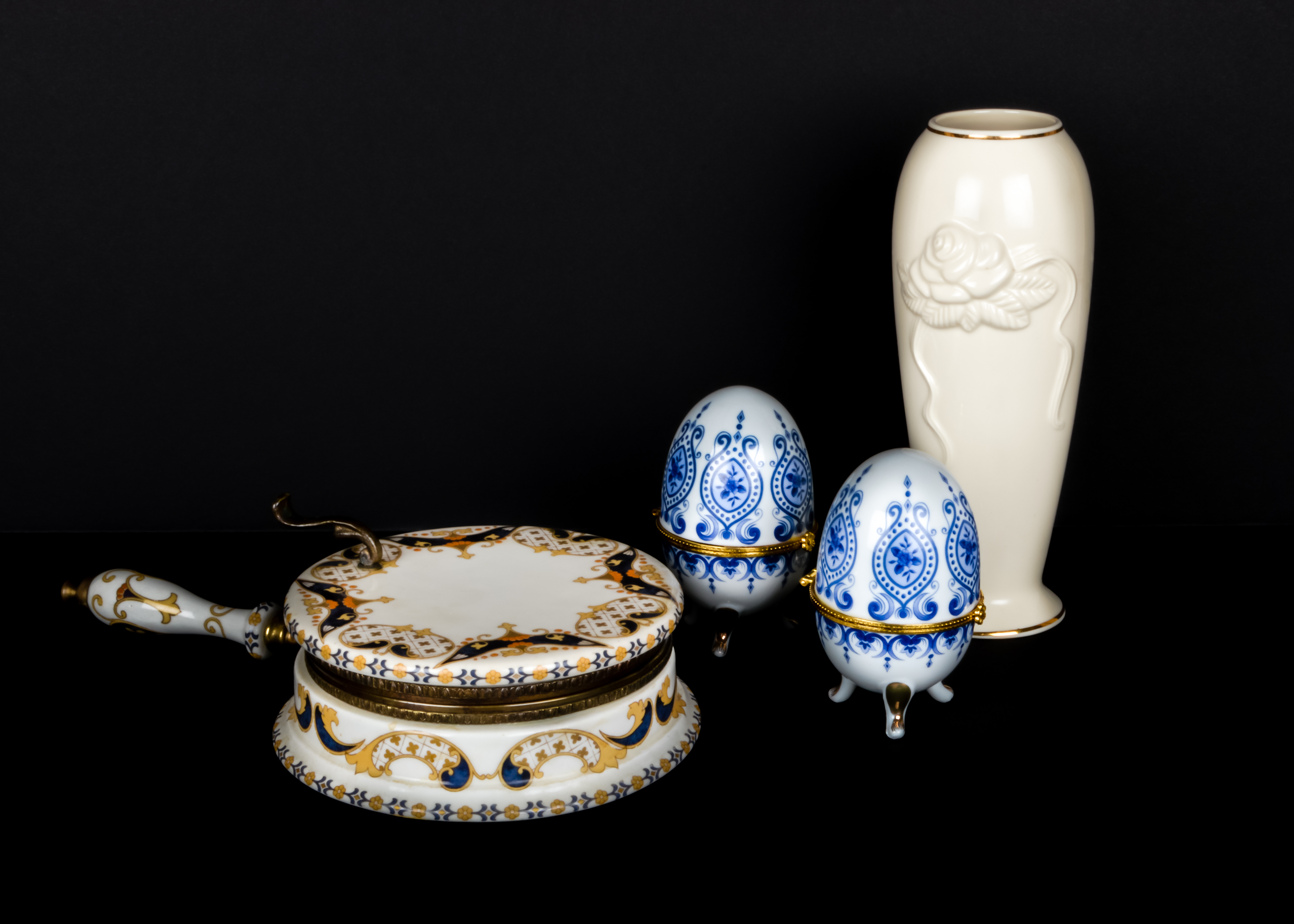 Lenox Vase and Decorative Porcelain Accents