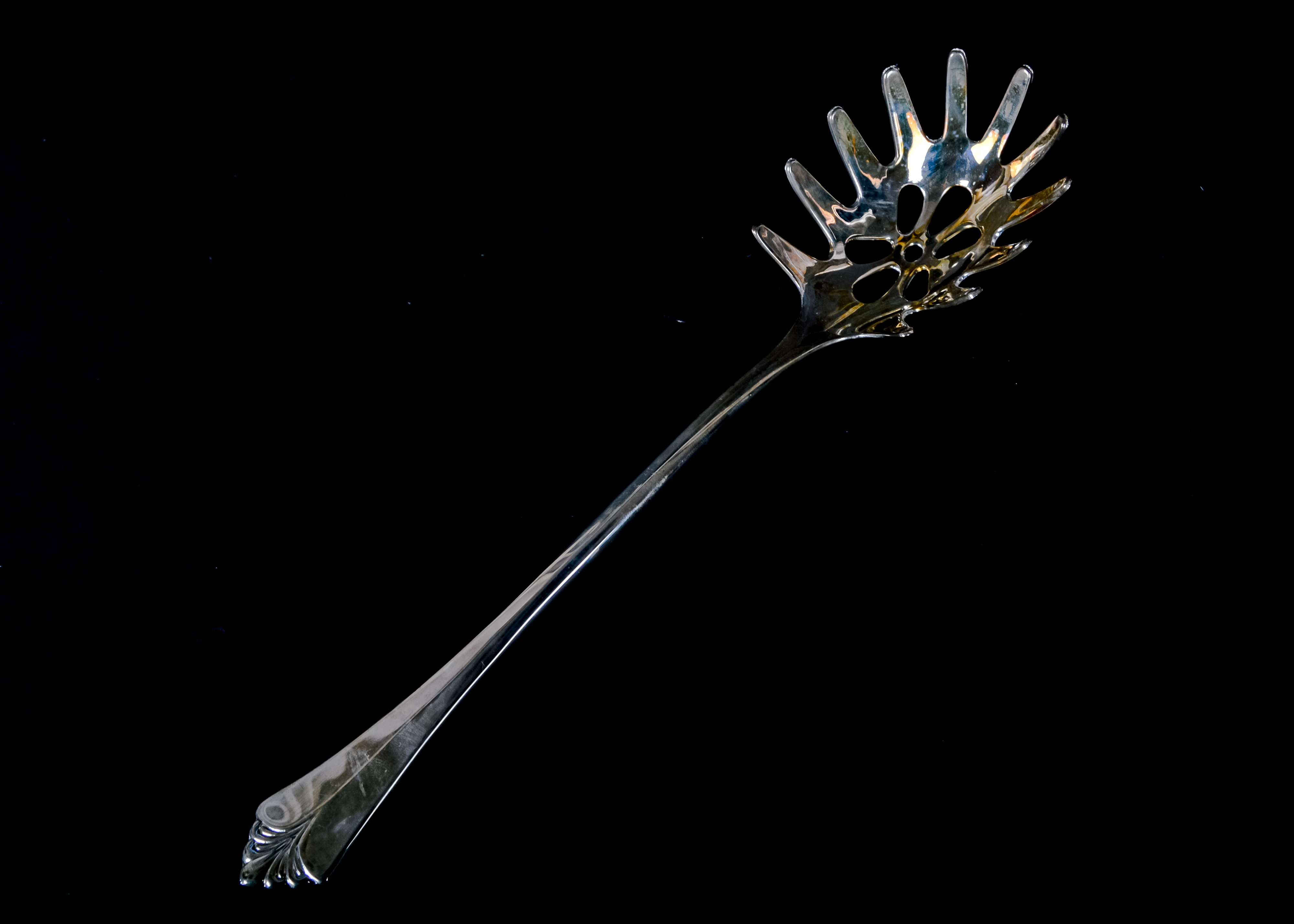 Set of Silver Plate Serving Utensils