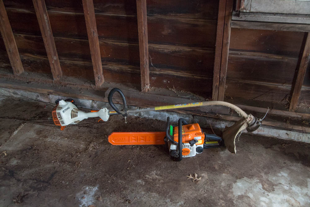 Stihl Chainsaw and Weed Wacker