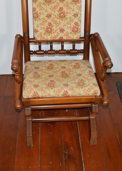 Victorian Style Platform Rocking Chair