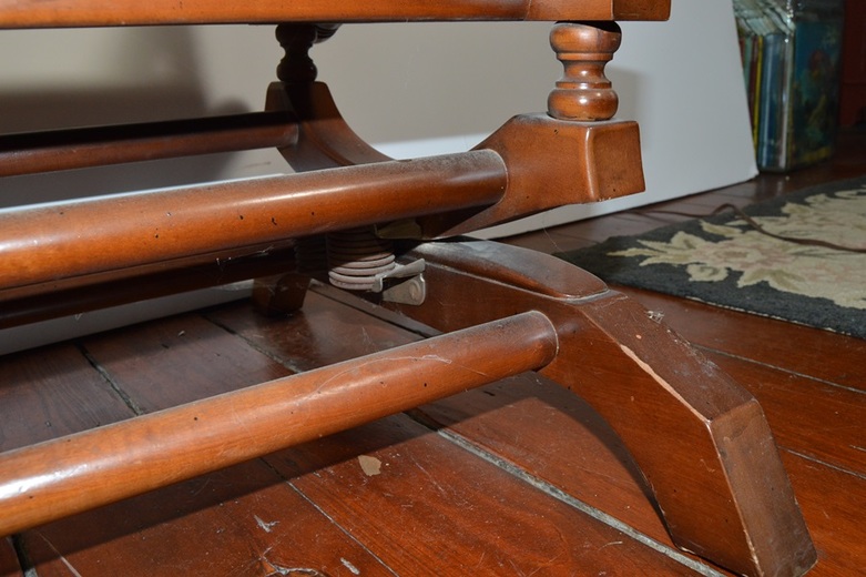 Victorian Style Platform Rocking Chair