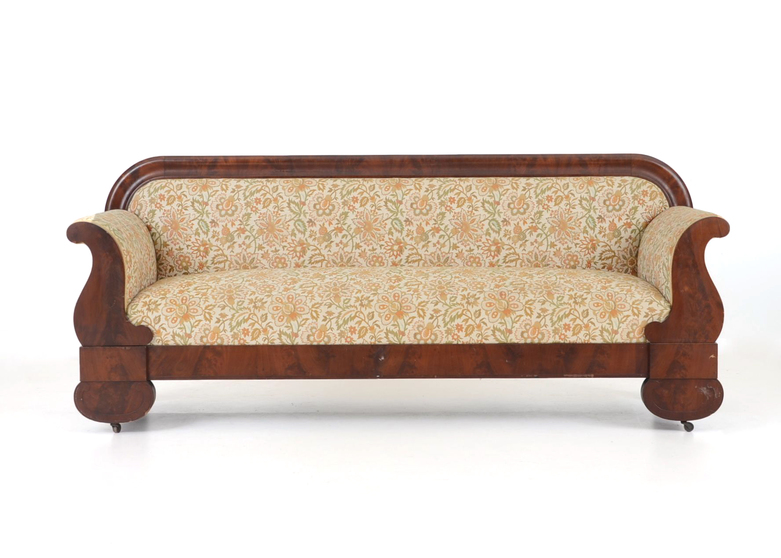 Mid-19th Century Empire Grecian Style Sofa