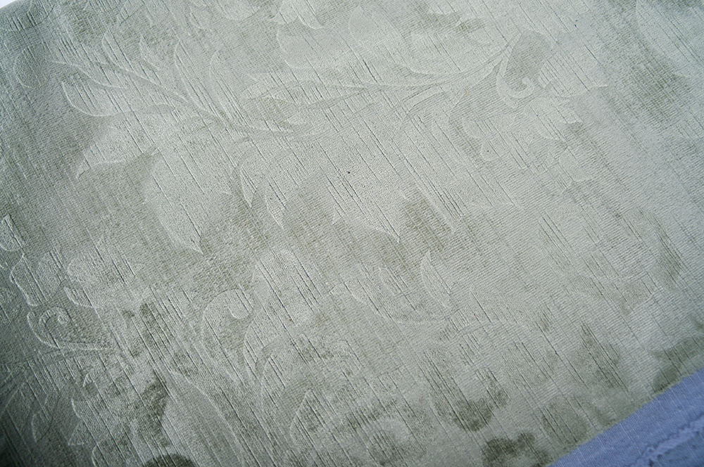 Group of Green Upholstery Fabrics