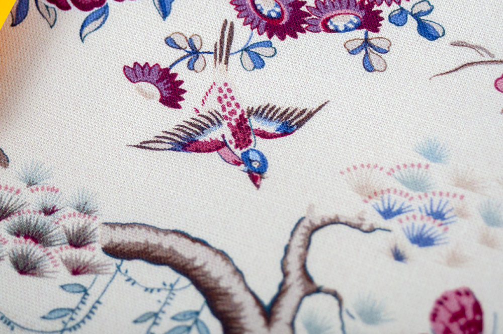Group of Toile Upholstery Fabric