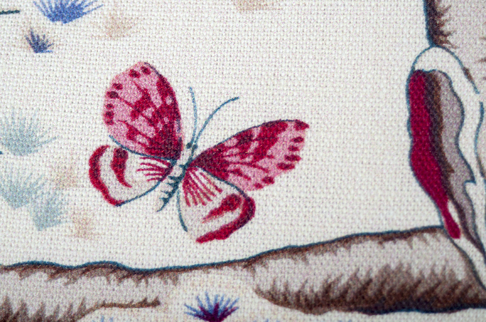 Group of Toile Upholstery Fabric