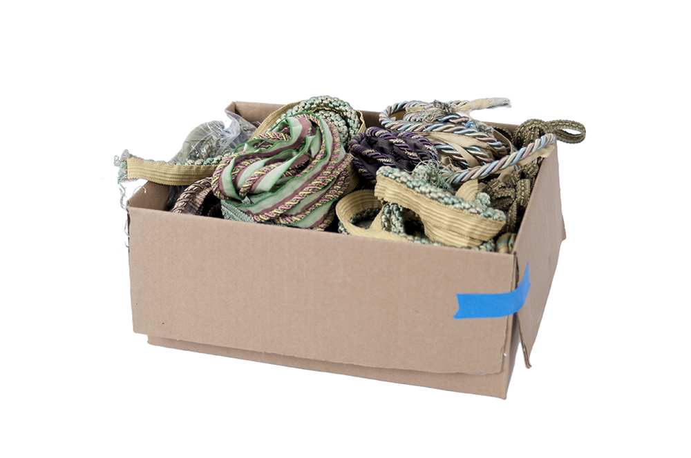 Collection of Assorted Upholstery Gimp and Braided Trim