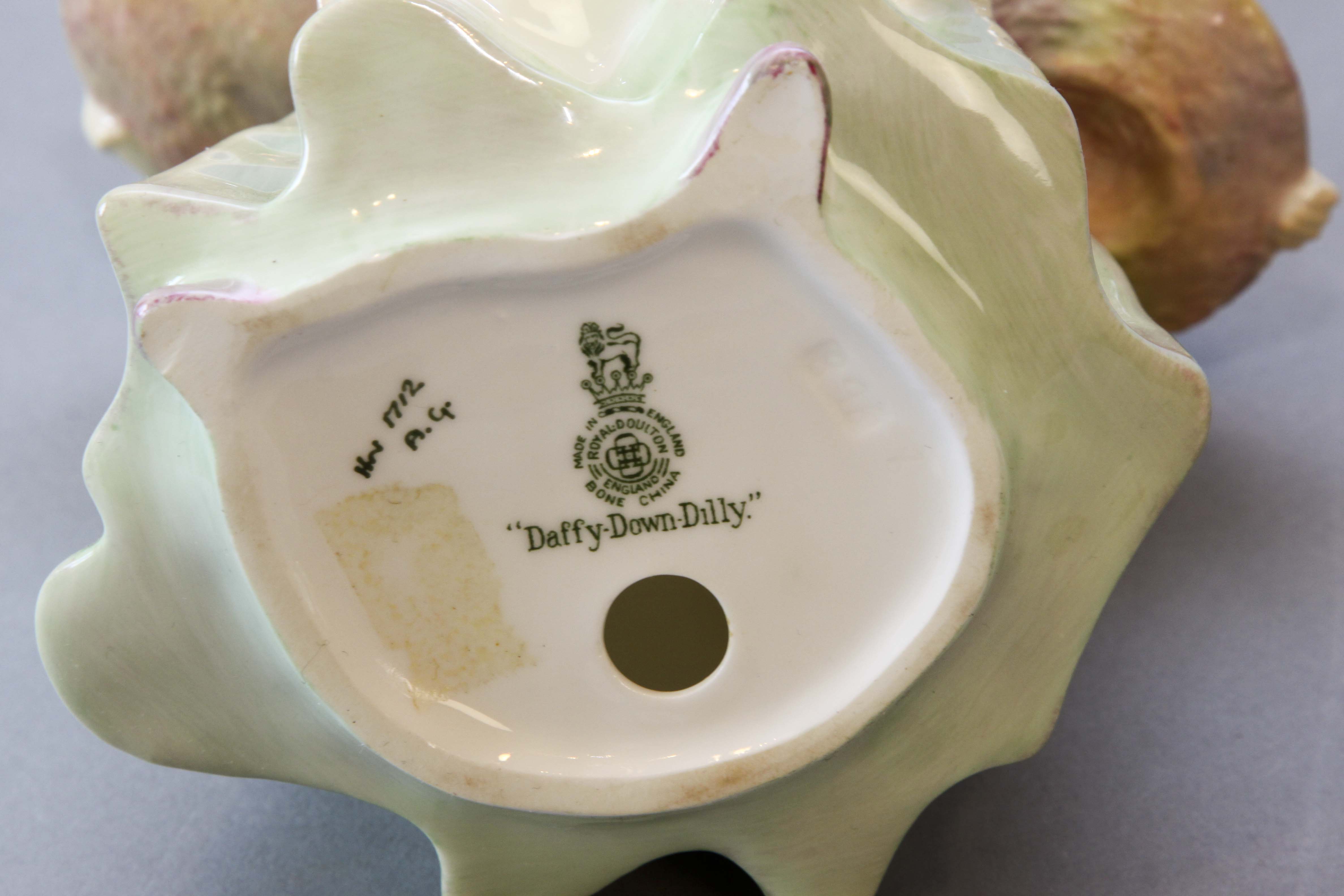 Vintage Royal Doulton "Daffy-Down-Dilly" Porcelain Figurine