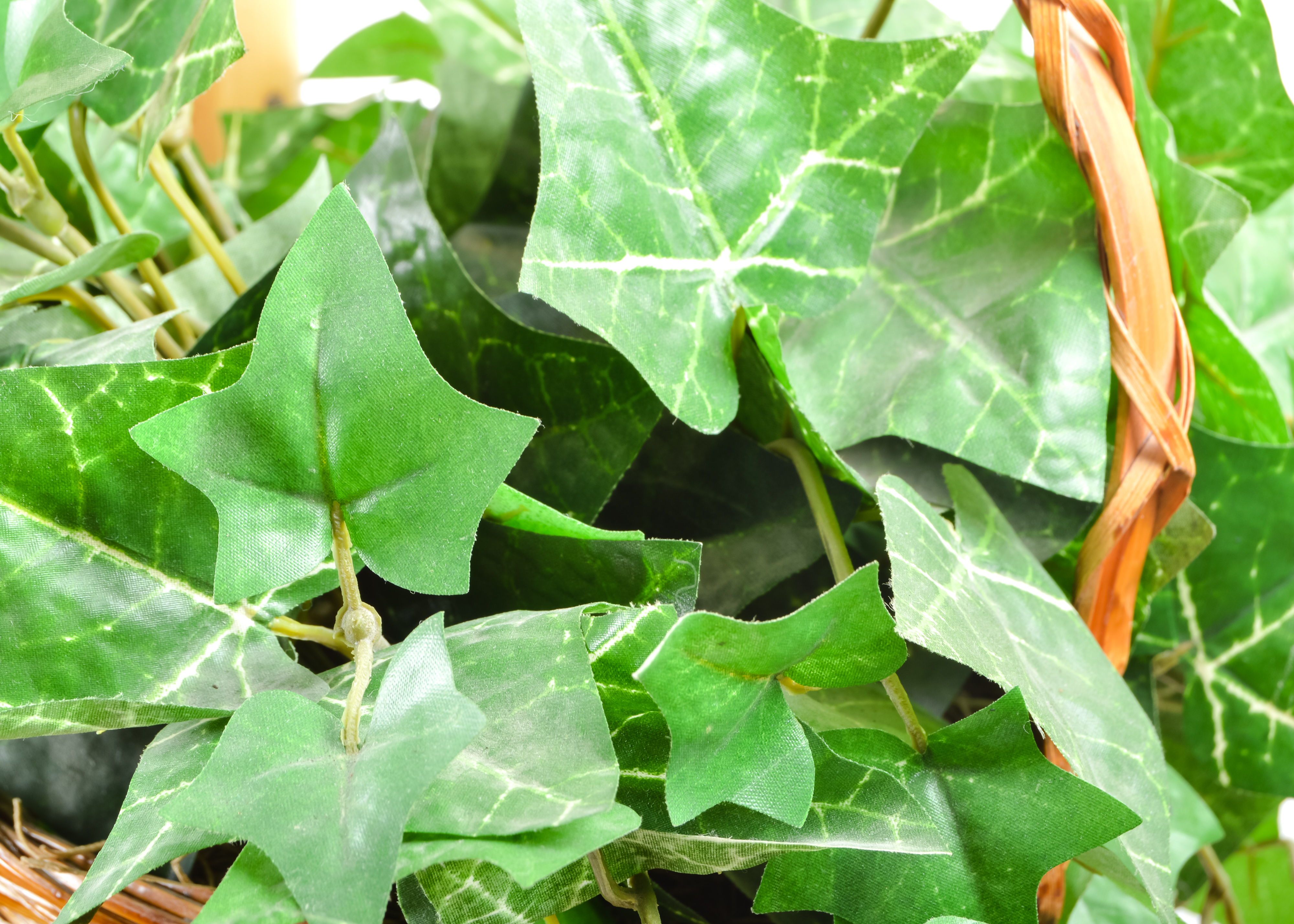 Bamboo Three-Plant Stand