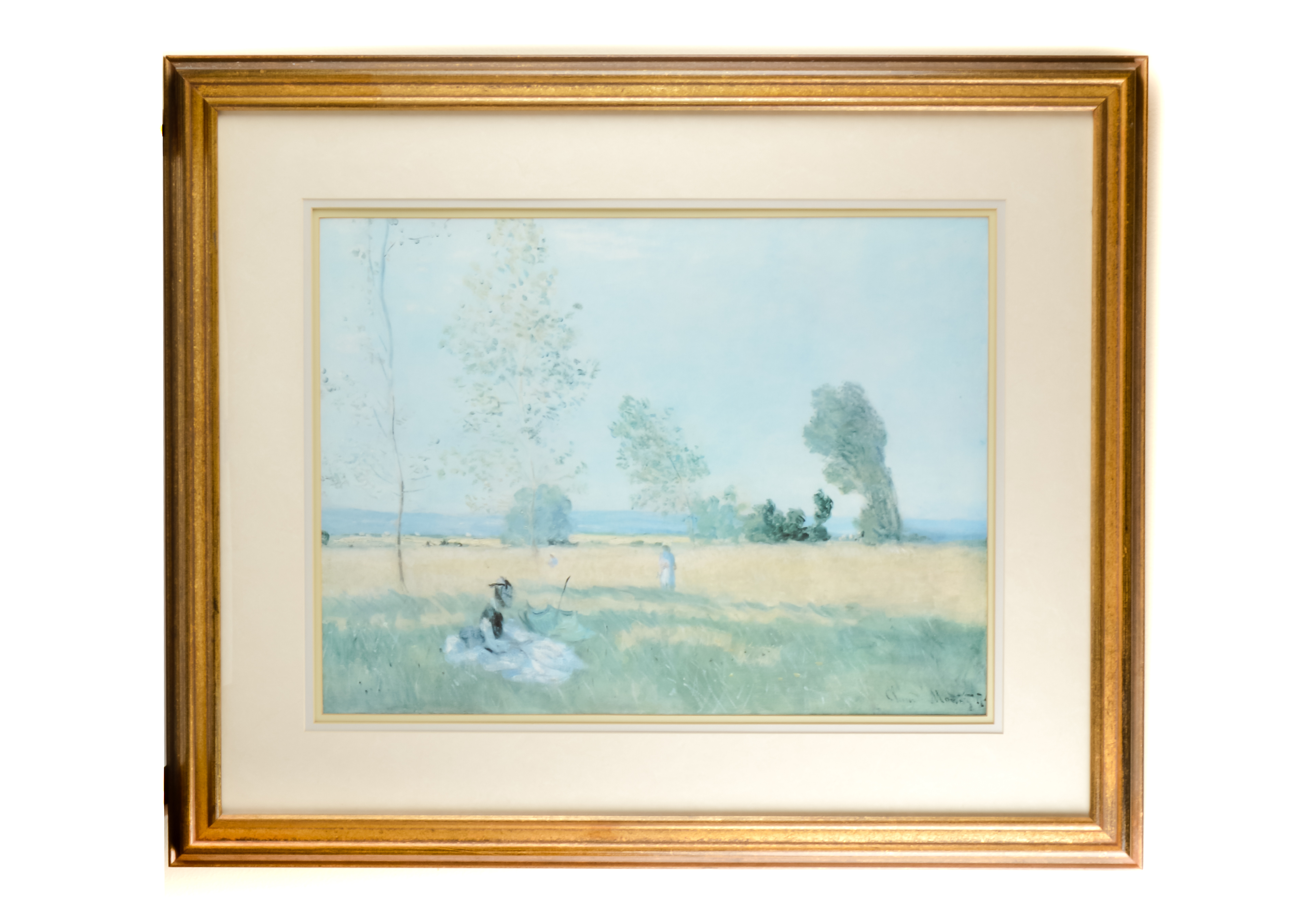 Claude Monet "Summer" 1874 Offset Lithograph