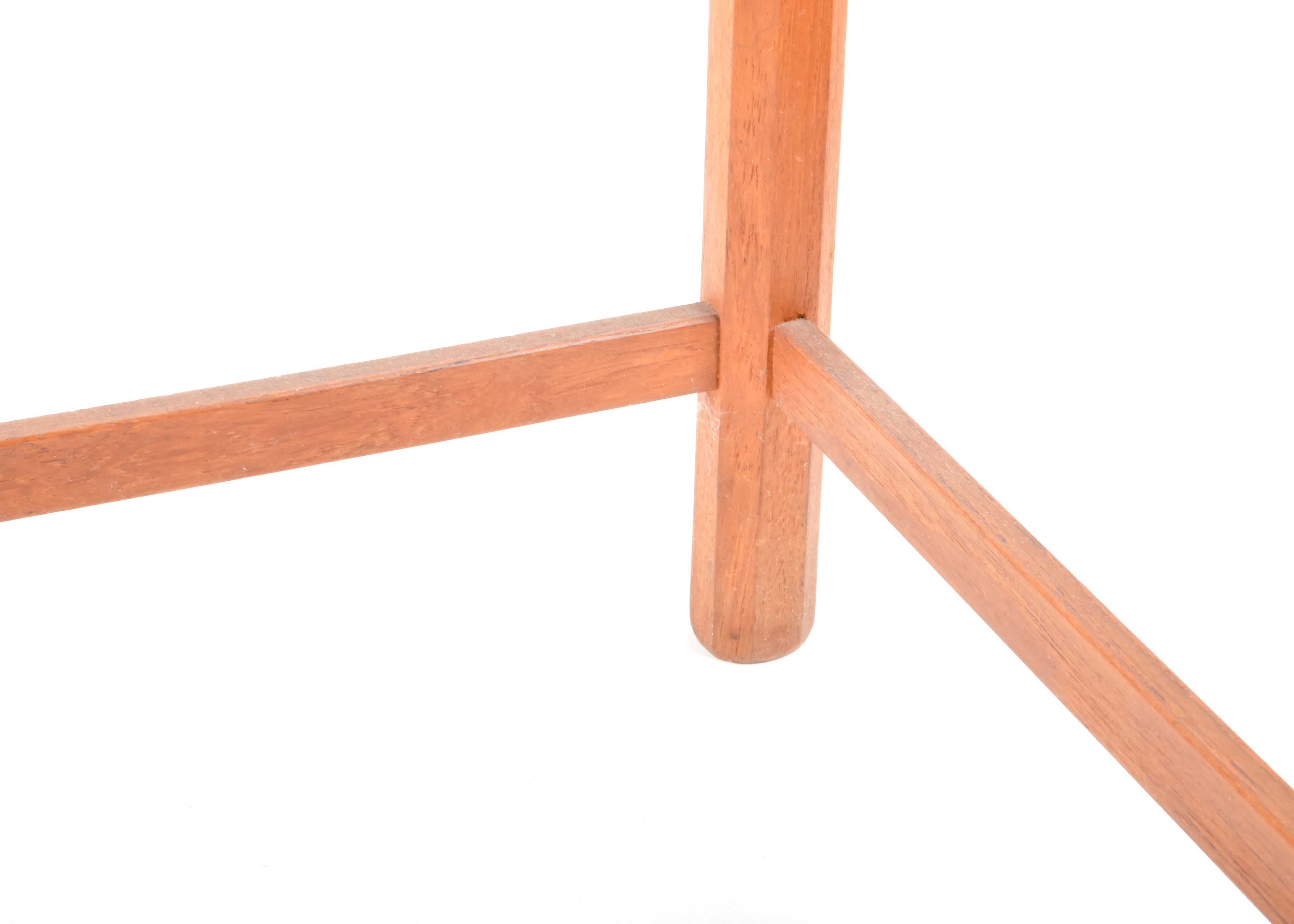 Pair of Wood and Tile End Tables