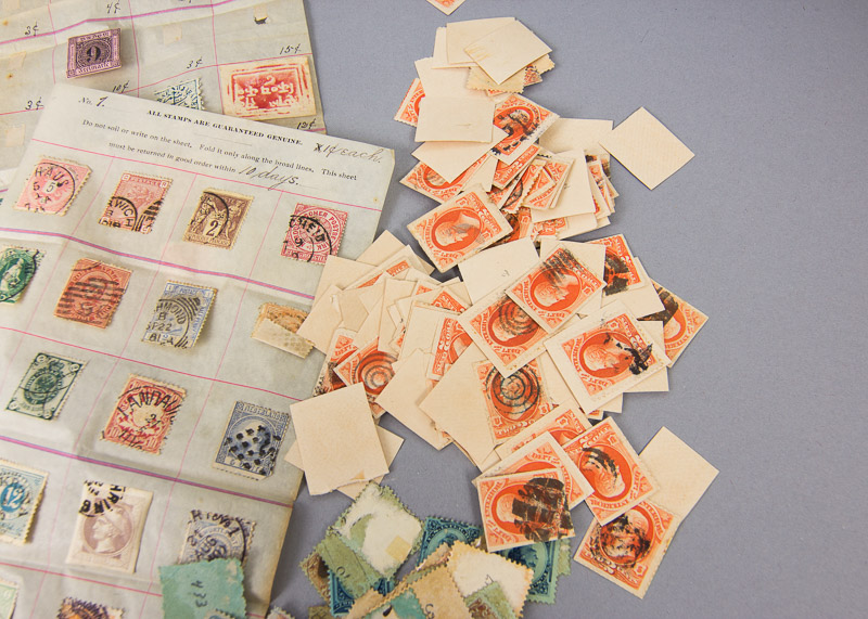 Antique to Vintage US and Foreign Stamps and Paper Currency