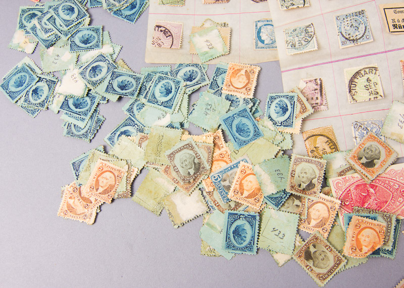 Antique to Vintage US and Foreign Stamps and Paper Currency