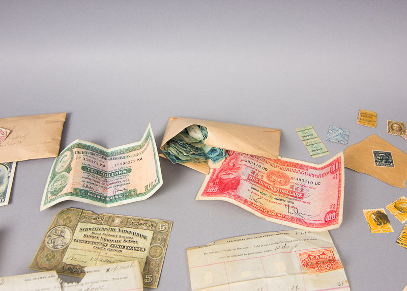Antique to Vintage US and Foreign Stamps and Paper Currency