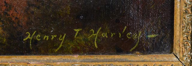 Henry T. Harvey Oil Painting "The Millers' Cottage"