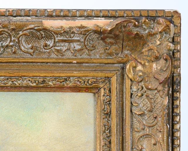 Henry T. Harvey Oil Painting "The Millers' Cottage"