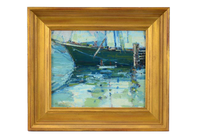 Original Oil on Board Attributed to Bessie Hoover Wessel