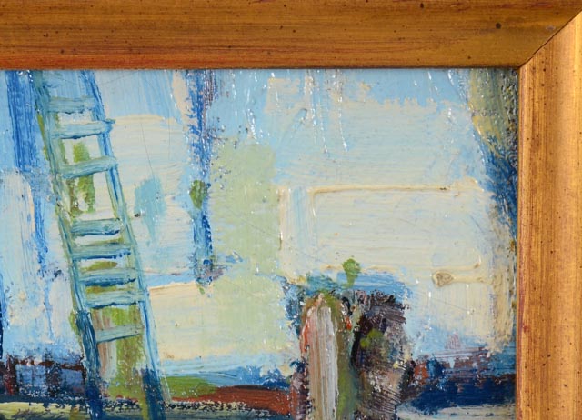 Original Oil on Board Attributed to Bessie Hoover Wessel