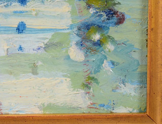 Original Oil on Board Attributed to Bessie Hoover Wessel