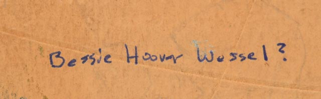 Original Oil on Board Attributed to Bessie Hoover Wessel