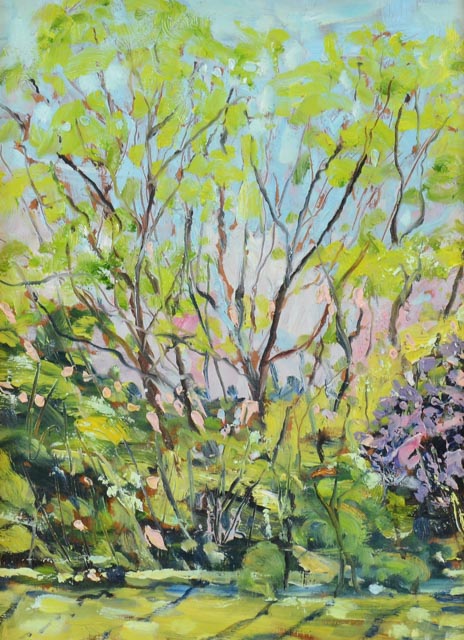 David Terry Original Oil on Board Landscape Painting