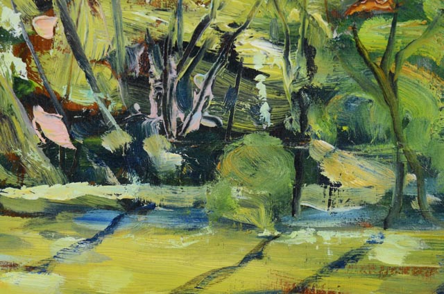 David Terry Original Oil on Board Landscape Painting