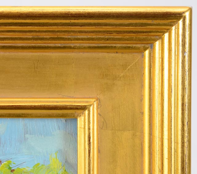 David Terry Original Oil on Board Landscape Painting