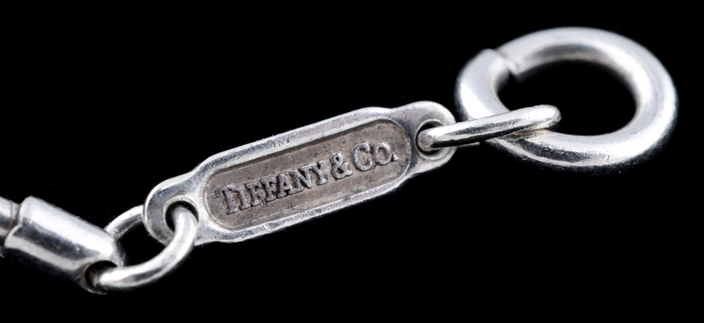 Tiffany & Co. Sterling and 18K Yellow Gold Daisy Pendant Necklace