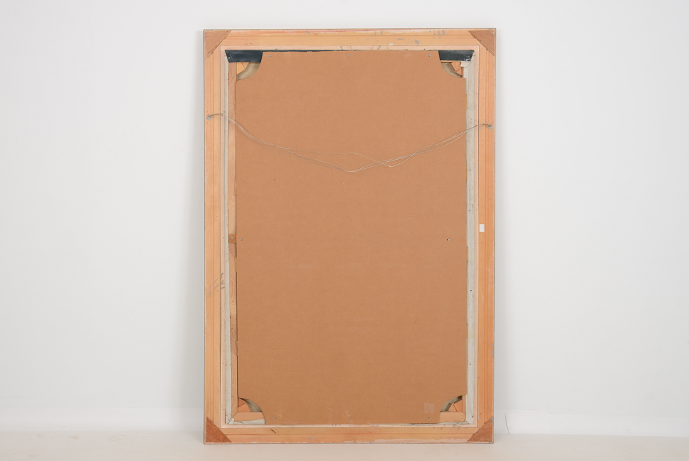 Tom Lohre Oil Painting of Woman with Falcon