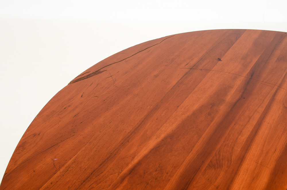 Cherry Colonial Style Round Dining Table