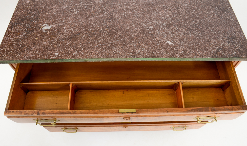 Eastlake Victorian Marble Top Chest