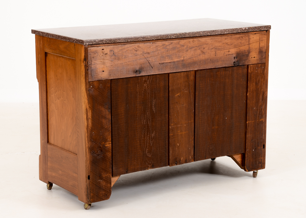 Eastlake Victorian Marble Top Chest