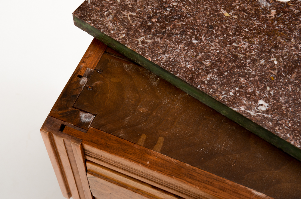 Eastlake Victorian Marble Top Chest