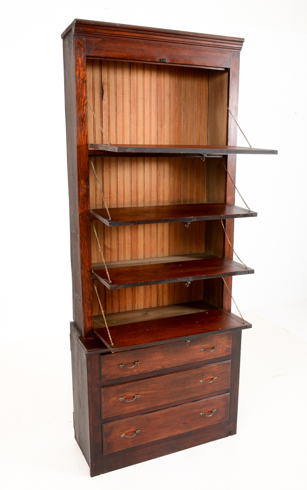 Early 20th-Century Built-In Cabinet