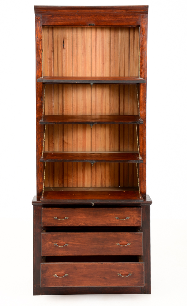 Early 20th-Century Built-In Cabinet