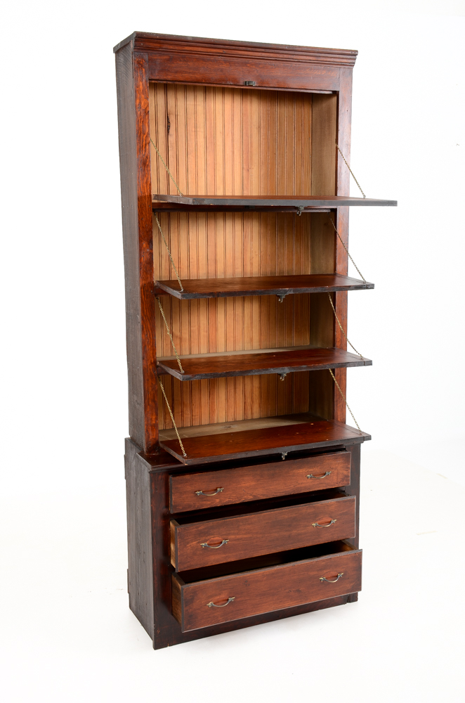 Early 20th-Century Built-In Cabinet