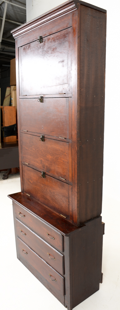 Early 20th-Century Built-In Cabinet