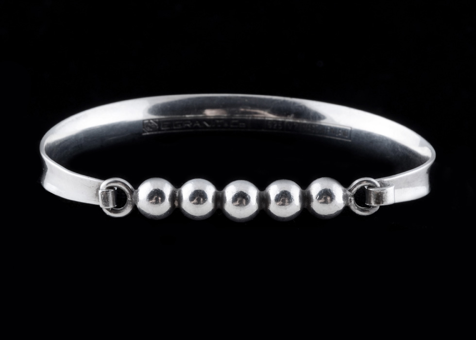 1970 Vintage Finnish Sterling Silver Bracelet