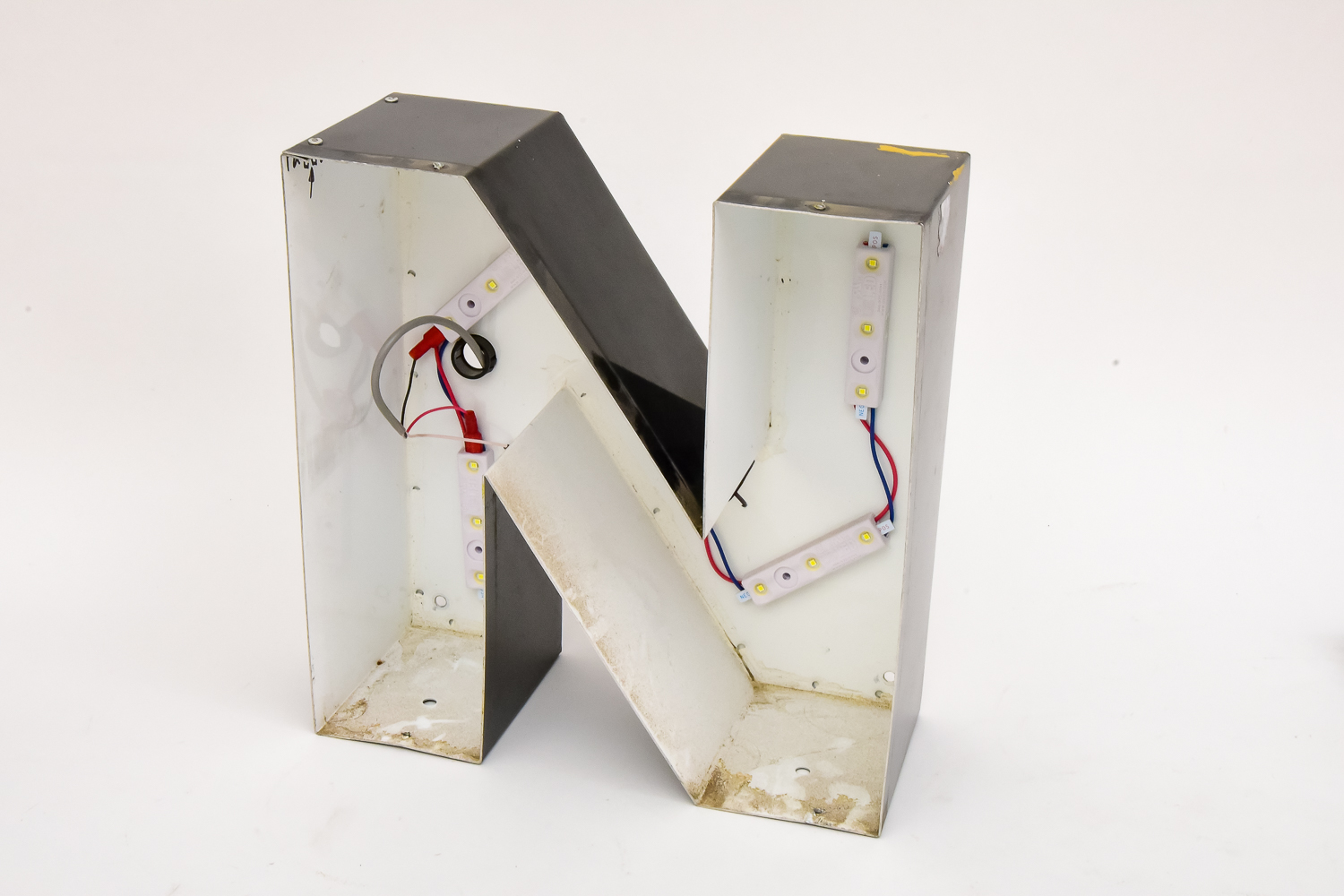 Pair of Architectural Sign Letters