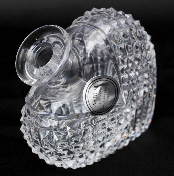 Astral Lead Crystal Perfume Bottle