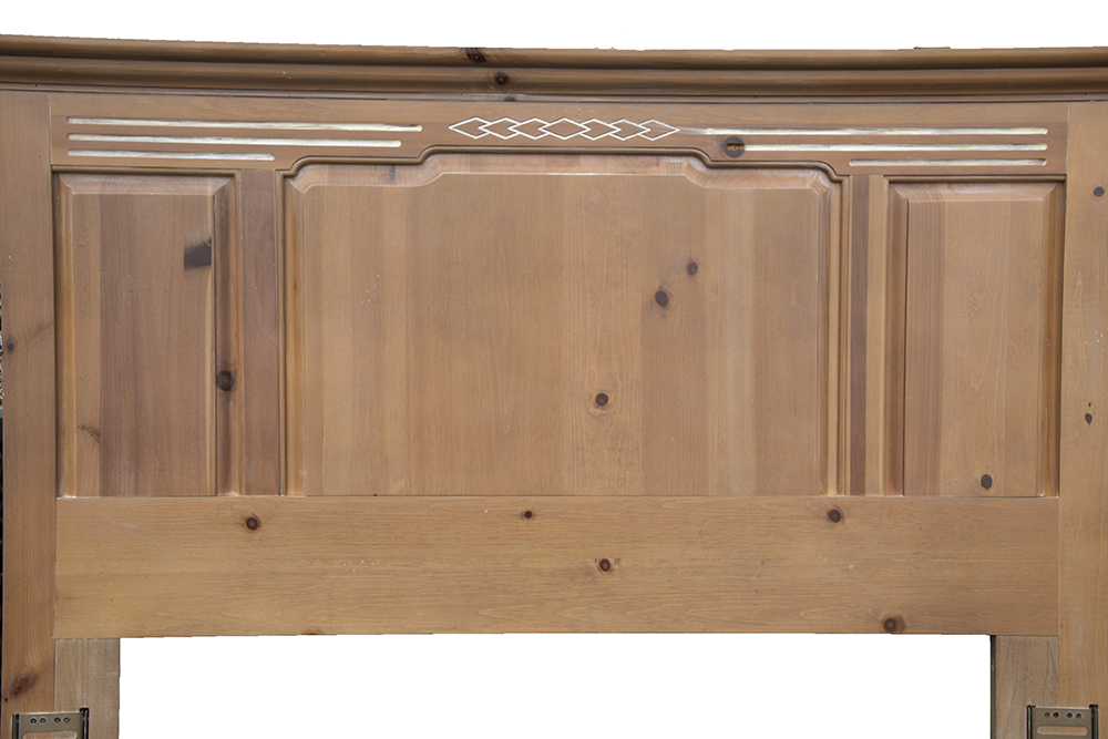 Broyhill Queen Size Pine Headboard and Footboard