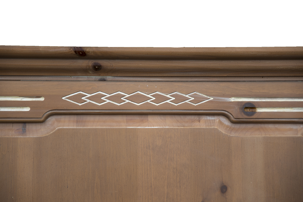 Broyhill Queen Size Pine Headboard and Footboard