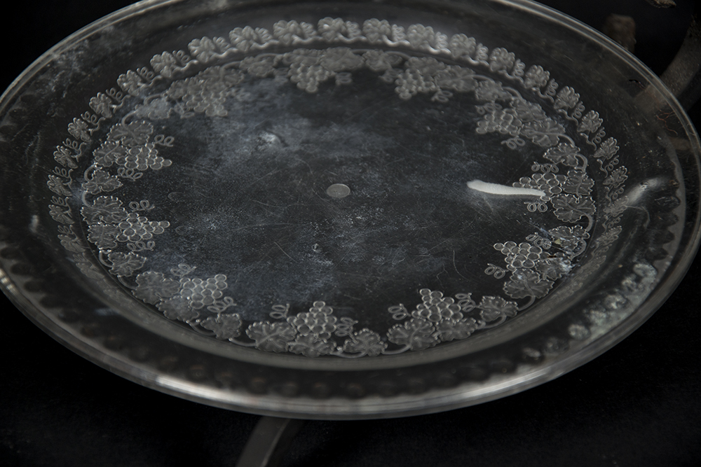 Iron and Glass Wine Server