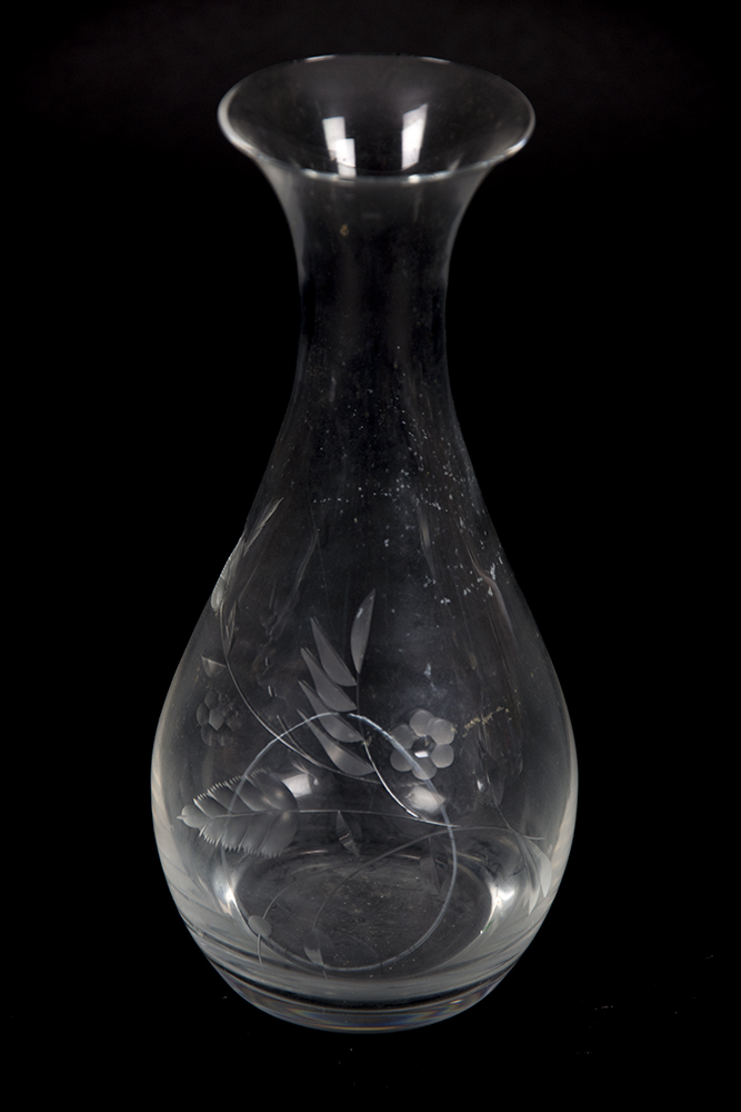 Collection of Etched Glass PIeces