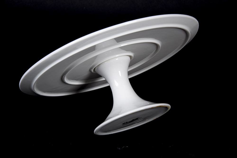 Collection of White Cake Stands