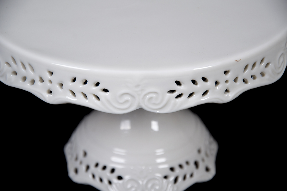 Collection of White Cake Stands