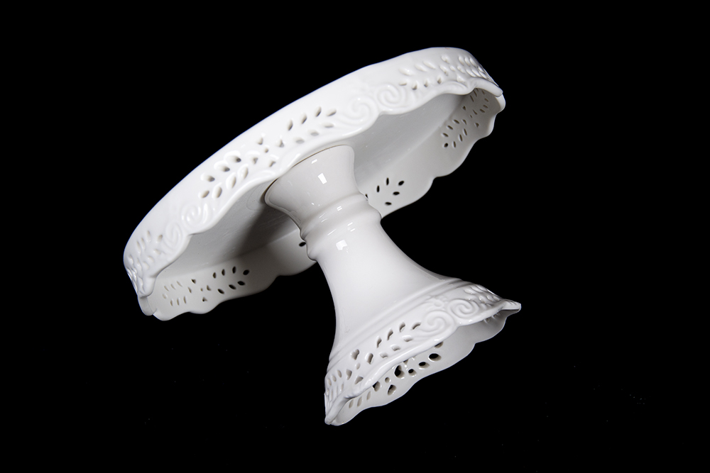 Collection of White Cake Stands